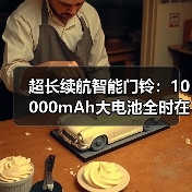 超长续航智能门铃：10000mAh大电池全时在线（图1）
