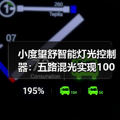 小度望舒智能灯光控制器:五路混光实现100亿种颜色亮度提升100%(图2) 小度望舒智能灯光控制器:五路混光实现100亿种颜色亮度提升100%(图2)