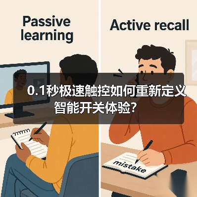 0.1秒极速触控如何重新定义智能开关体验？（图1）