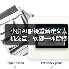 小度AI眼镜重新定义人机交互:软硬一体智领未来(图2) 小度AI眼镜重新定义人机交互:软硬一体智领未来(图2)