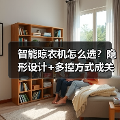 智能晾衣机怎么选?隐形设计+多控方式成关键!(图2) 智能晾衣机怎么选?隐形设计+多控方式成关键!(图2)