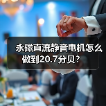 永磁直流静音电机怎么做到20.7分贝?(图2) 永磁直流静音电机怎么做到20.7分贝?(图2)